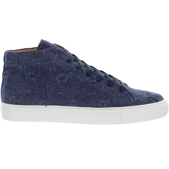 Supply Lab Deacon Men's Blue High-Top Sneakers sz 9 nwb - Picture 4 of 5